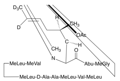 Cyclosporin A-D4 Acetate