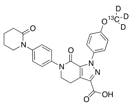 Apixaban Acid-13C,D3