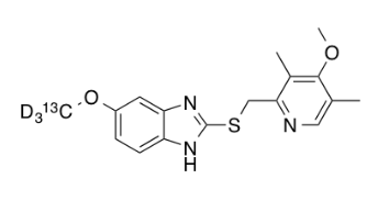 Omeprazole-13C, D3 Sulfide