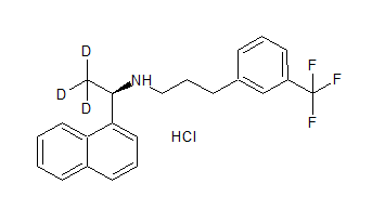 (R)-Cinacalcet-D3 Hydrochloride