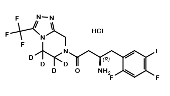 Sitagliptin D4 HCl