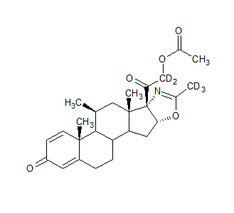 Deflazacort-D5 (major)