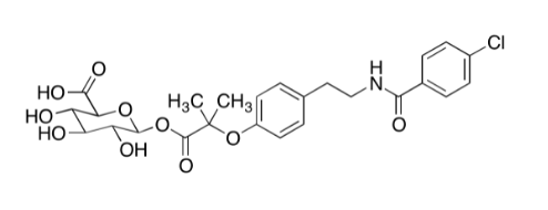 Bezafibrate Acyl Glucuronide