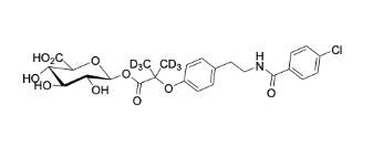 Bezafibrate-D6 Acyl Glucuronide