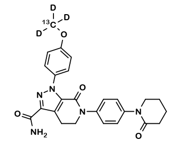 Apixaban 13CD3