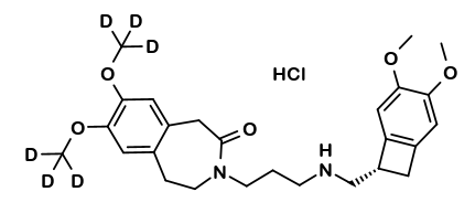 N-Desmethyl Ivabradine D6 HCl