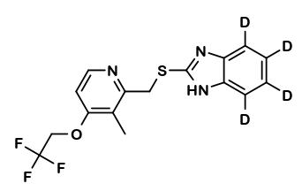 Lansoprazole Sulfide D4