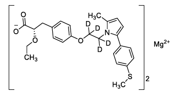 Saroglitazar D4 Magnesium Salt