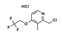 2-Chloromethyl-3-methyl-4-(2,2,2-trifluoroethoxy)pyridine hydrochloride