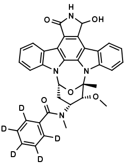 3-Hydroxy Midostaurin D5