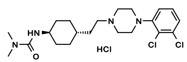 Cariprazine hydrochloride