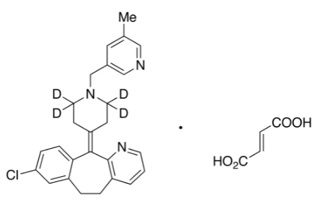 Rupatadine D4 Fumarate