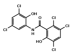 Oxyclozanide