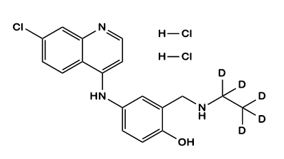 N-Desethyl Amodiaquine D5 Dihydrochloride