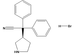 3-(R)-(-)-(1-Cyano-1,1-diphenylmethyl) pyrrolidine HBr