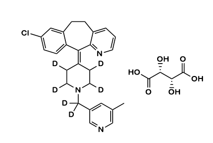 Rupatadine D6 Tartrate