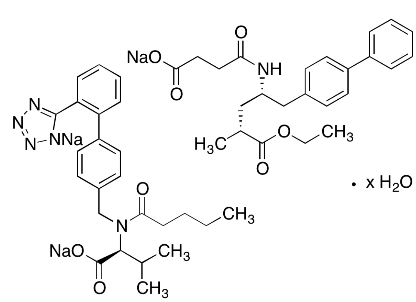 Sacubitril Valsartan Sodium Complex