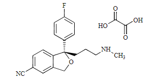 N-Desmethyl Escitalopram Oxalate