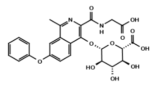 Roxadustat-O-Glucuronide