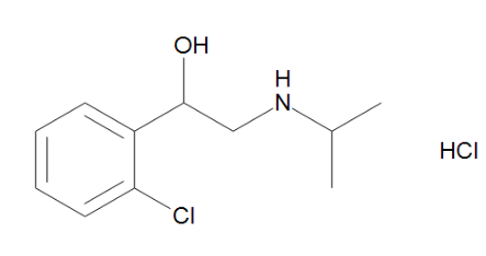 Clorprenaline hydrochloride