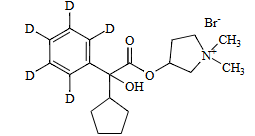 Glycopyrrolate-d5 Bromide