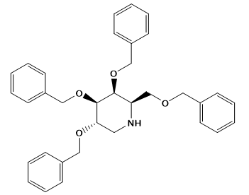 1-Deoxygalactonojirimycin Tetrabenzyl Ether