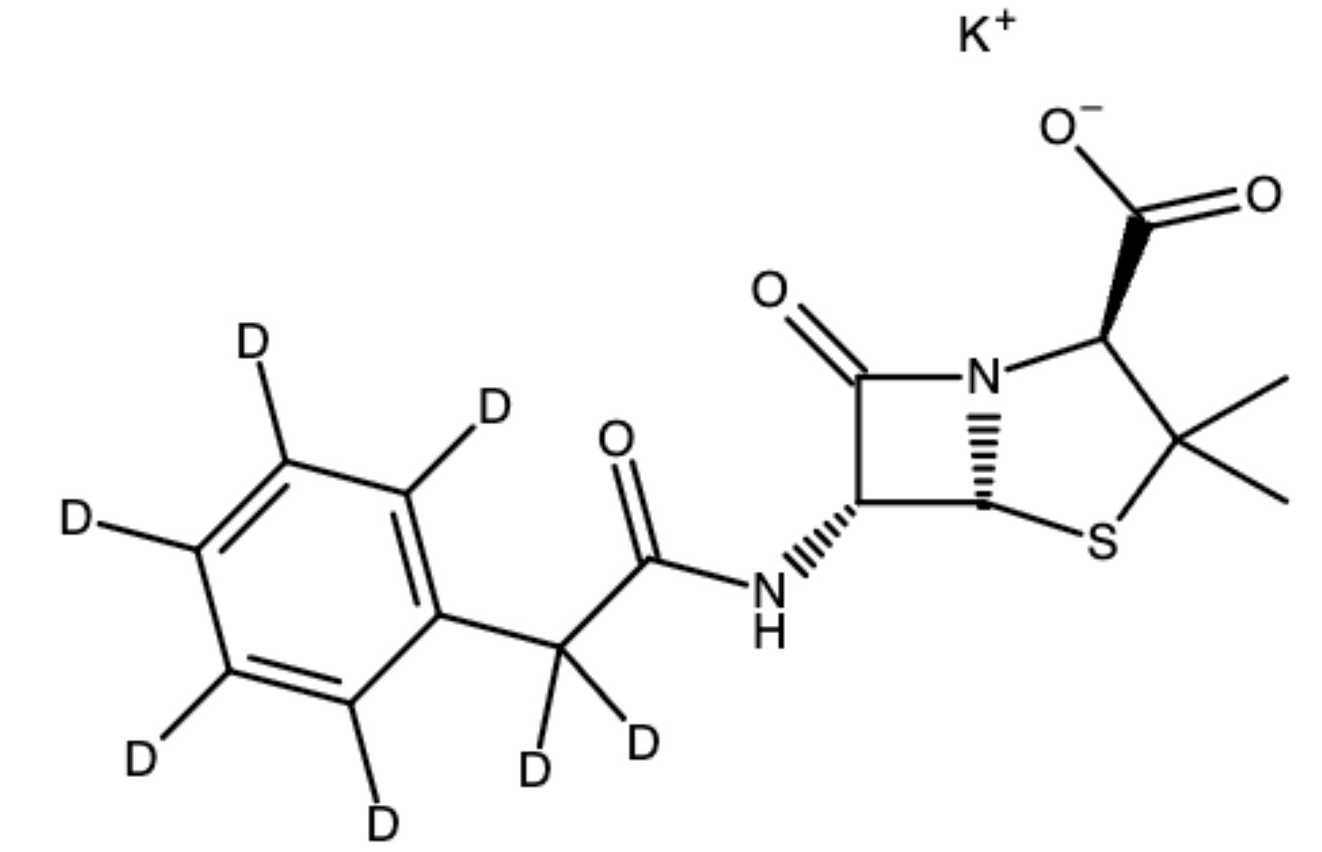 Benzyl Penicillinate D7 Potassium Salt